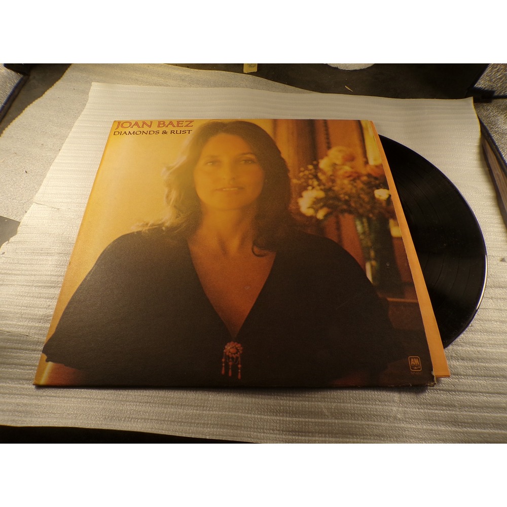 Joan Baez Diamonds & Rust Vinyl LP 1975 A&M Records SP-4527 Folk Rock Gatefold